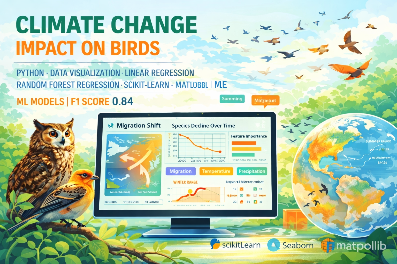 Climate Change Impact on Birds